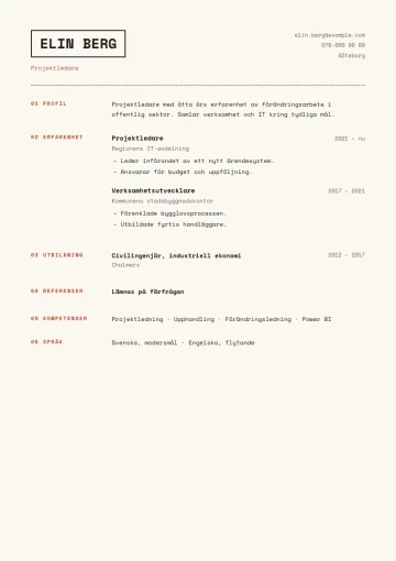 CV-mallen Remsa